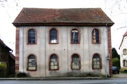 Etat actuel de la synagogue de Foussemagne